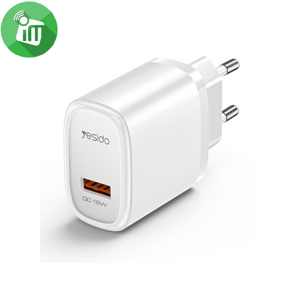 Yesido YC66 USB-A 18W Quick Charger