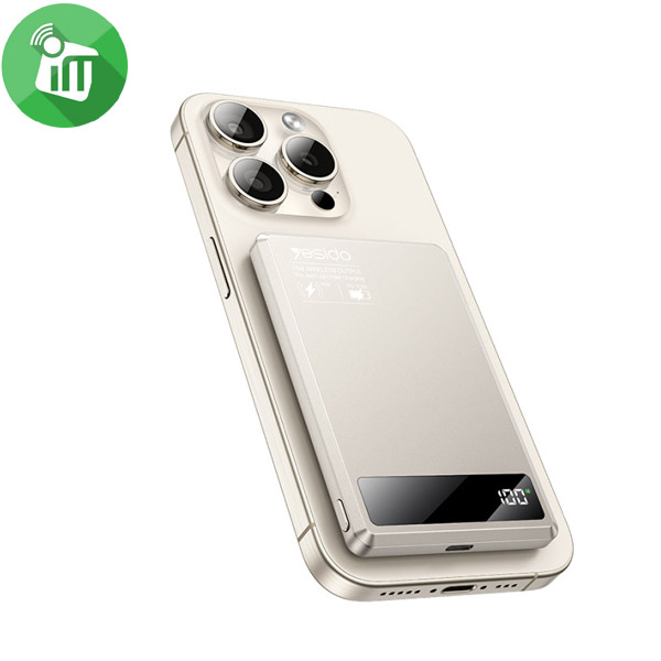 Yesido YP66 Magnetic Wireless 15W Power Bank 5000mAh