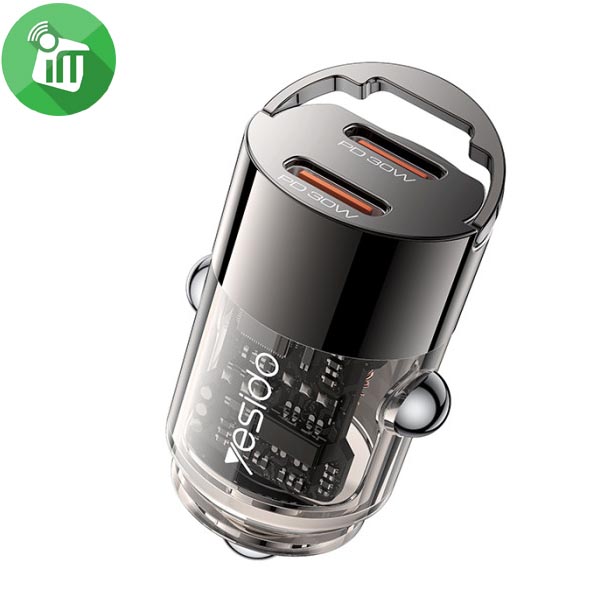 Yesido Y69 USB-C PD 30W Mini Zinc Alloy Car Charger