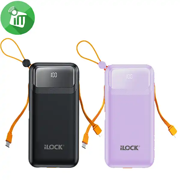 iLock Power Bank 10000mAh LED Display Fast Charging