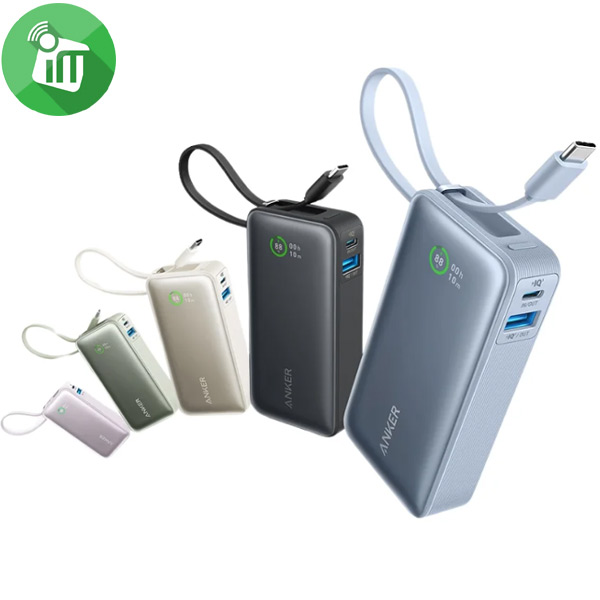 Anker A1259 Nano 10000mAh 30W Power Bank With Built-In USB-C