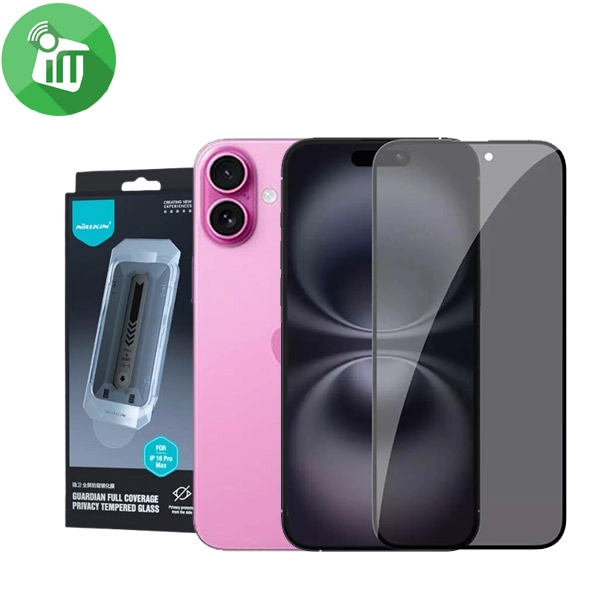 Nillkin Guardian Full Coverage Privacy Tempered Glass iPhone 16 Plus (EZ FIT TR)
