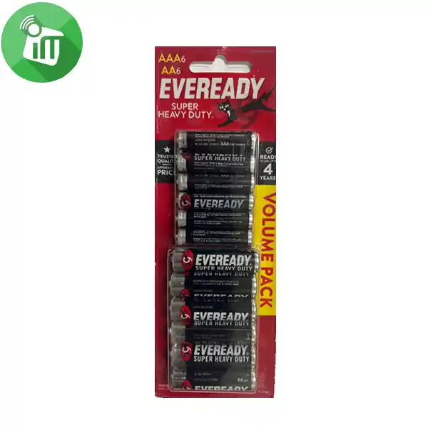 Eveready AAAAA Batteries 1.5V 12PCS