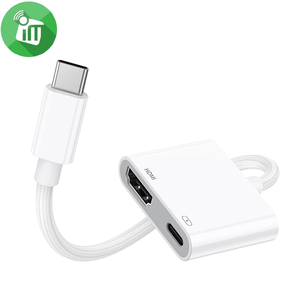 JSAUX CV0063 2in1 USB C to HDMI Adapter 100W