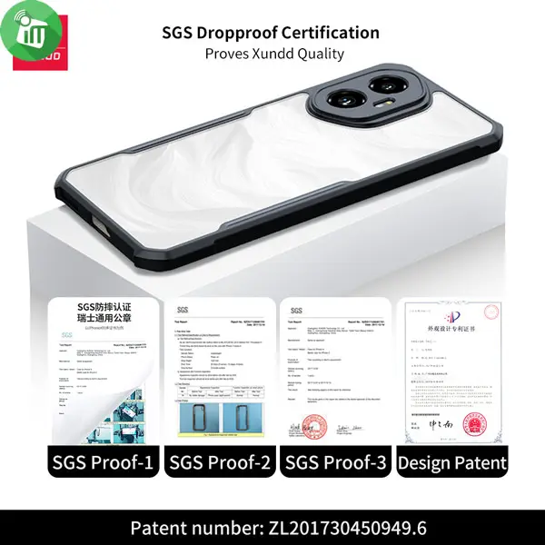 Xundd Beatle Series Lens Protection Case Honor 300 5G