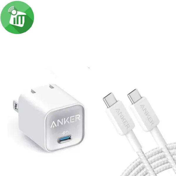 Anker B2639 Charger GaN 30W PD Wall Charger Kit