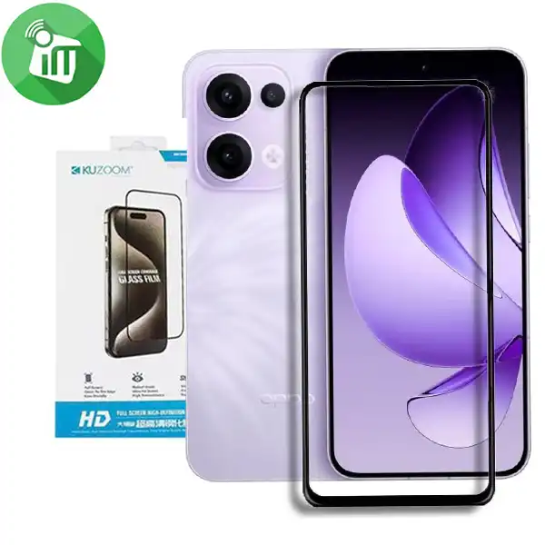 KuZoom 9D HD Full Cover Glass Screen Oppo Reno13 5G