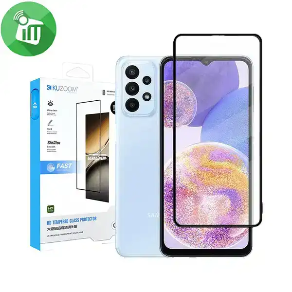 KuZoom 9D HD Full Cover Glass Screen Samsung Galaxy A23 5G/4G /M33