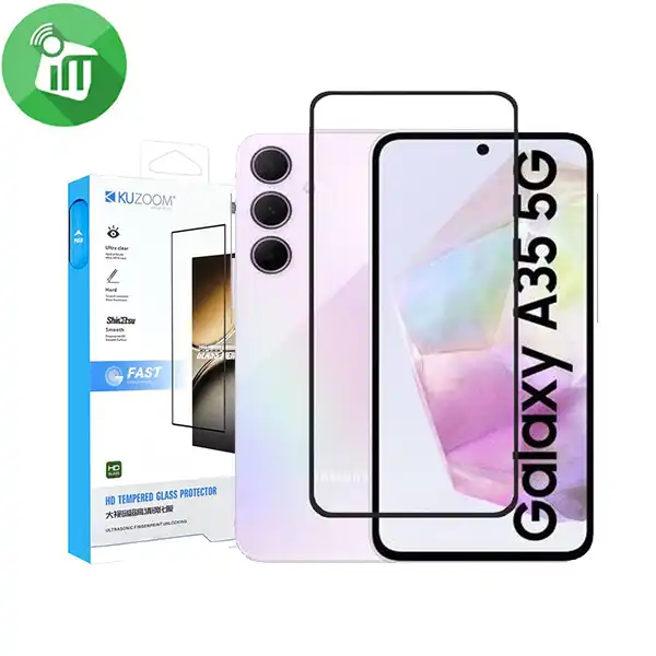 KuZoom 9D HD Full Cover Glass Screen Samsung Galaxy A35 5G