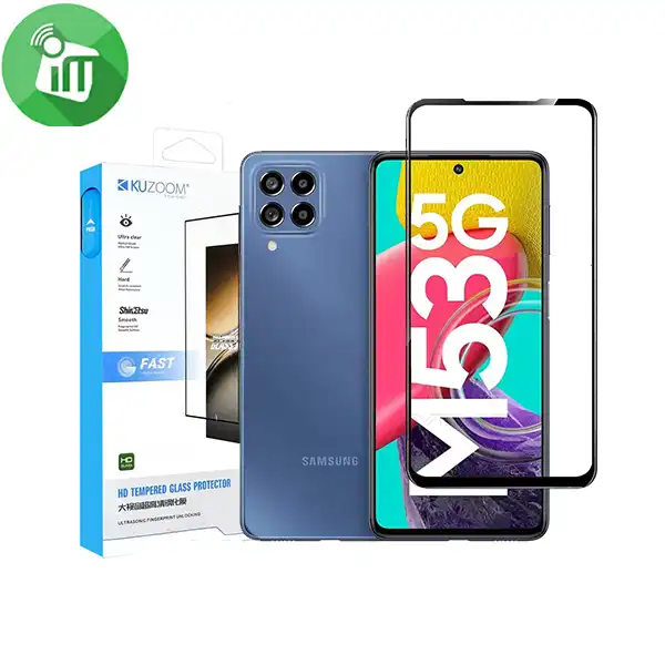 KuZoom 9D HD Full Cover Glass Screen Samsung Galaxy M53 5G