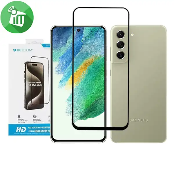KuZoom 9D HD Full Cover Glass Screen Samsung Galaxy S21 FE 5G