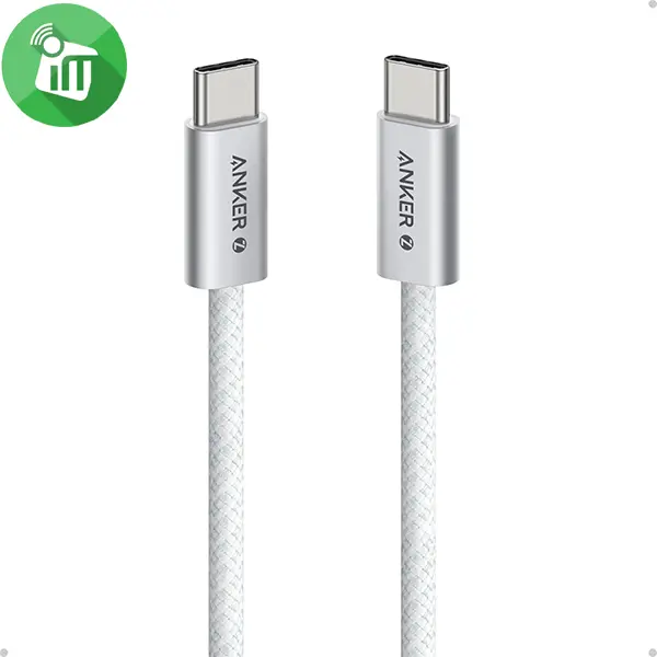 Anker A8060 Zolo USB-C to USB-C 240W Braided Fast Cable (6ft/1.8m) - Image 3