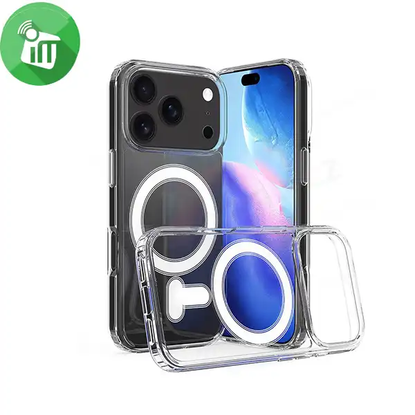 DfansDesign Crystal Shield Series Magnetic Hard Case iPhone 17 Pro