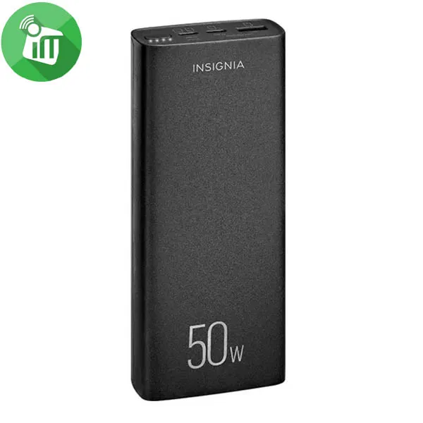 INSIGNIA 20000mAh 50W Power Bank - Image 4