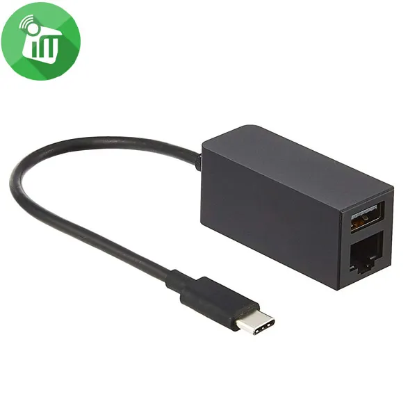 Microsoft USB-C to Ethernet and USB 3.0 Adapter