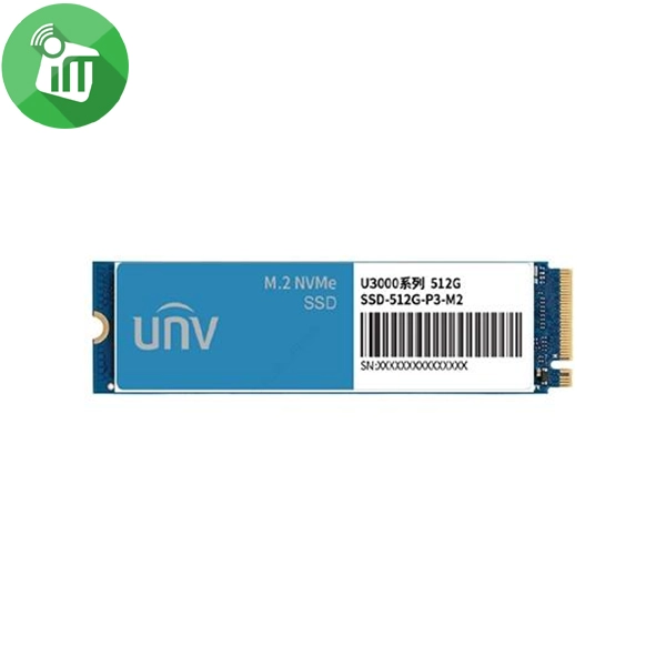 Uniview U3000 Series M.2 NVMe Solid-State Drives SSD 512GB