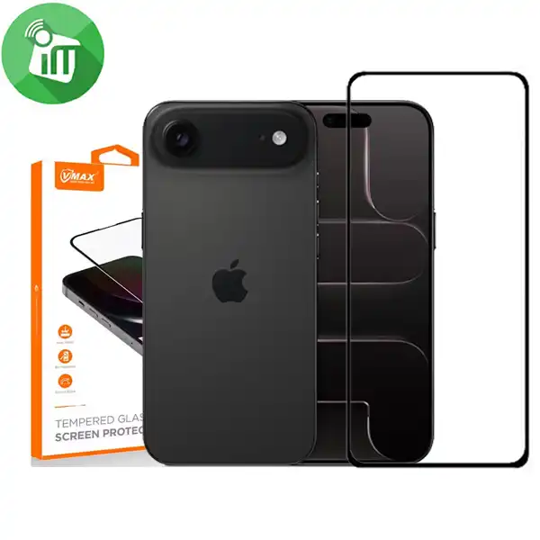 Vmax 2.5D Full Glue Full Cover Glass Screen iPhone 17 Air