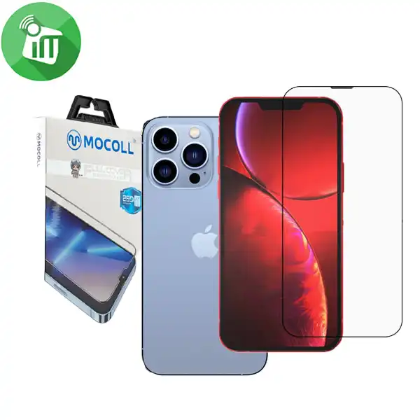 Mocoll Golden Shield Series Full Cover Glass Screen iPhone 14 Plus/13 Pro Max