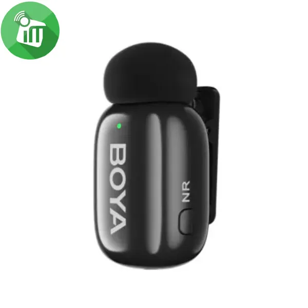BOYA Mini 18 3.5mm 2-Person Wireless Microphone With Charging Case - Image 3