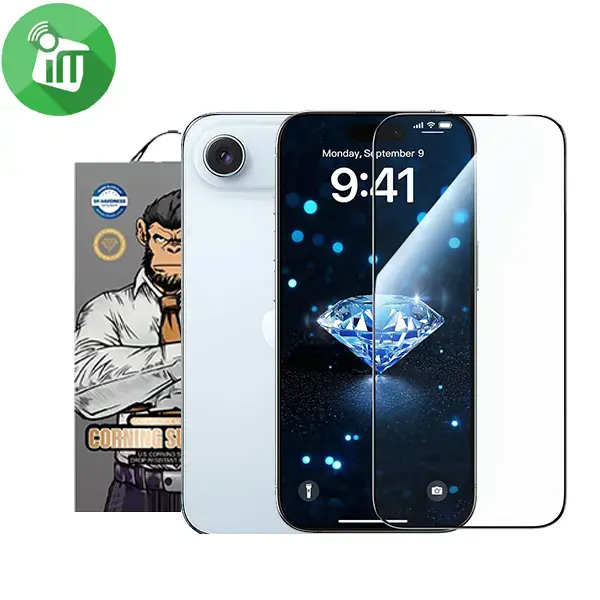 KingKong Crystal Mohs 7 Hardness 3D Glass Screen iPhone 17 Air