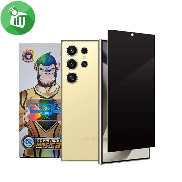 KingKong Full Glue AG Matte Privacy Glass Screen Samsung Galaxy S24 Ultra