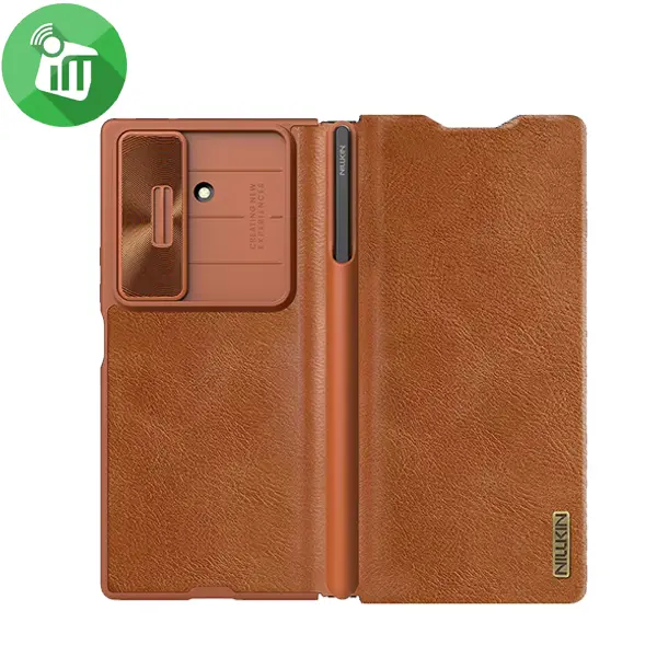 Nillkin Qin Pro Series Leather Case Samsung Galaxy Z Fold7 5G (With S-Pen) - Image 3
