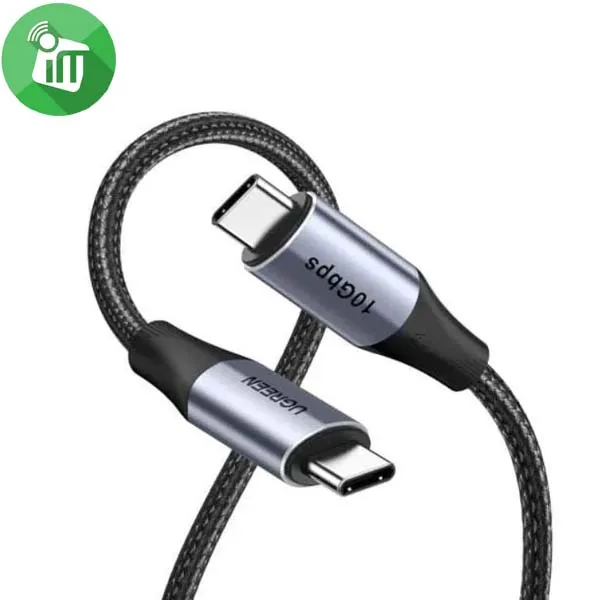 UGREEN 70427 USB-C to USB-C PD 100W Aluminum Braid Cable 5A (1M)
