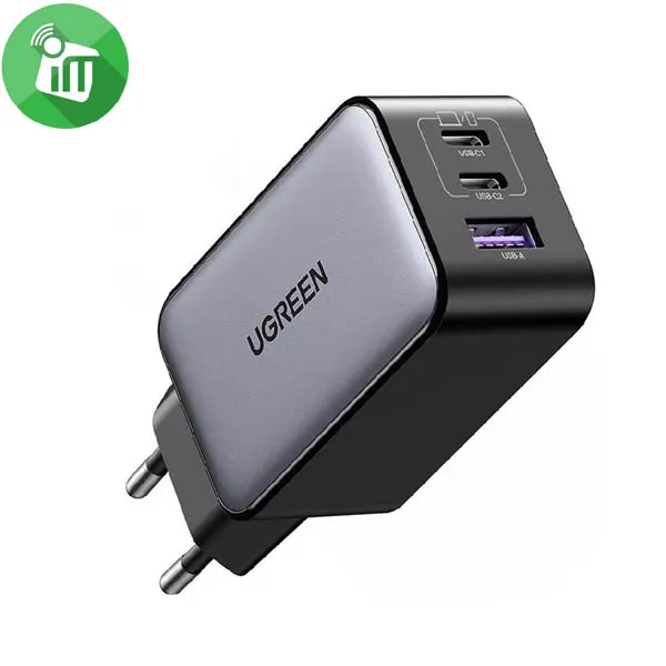 UGREEN CD244 Nexode 3-Port PD GaN Wall Charger 65W