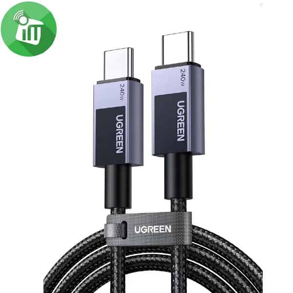 UGREEN L513 USB-C to USB-C PD 240W Aluminum Braid Cable 5A (2M)