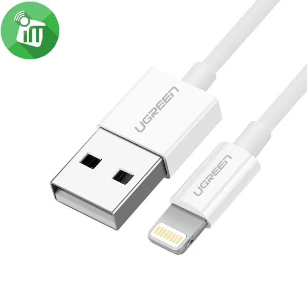 UGREEN US155 USB-A to Lightning Charging Cable 2.4A (2M) - Image 2