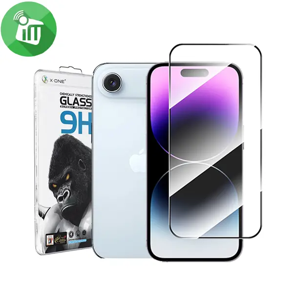 X.One 2.5D Full Coverage Gorilla Series Glass Screen iPhone 17 Air