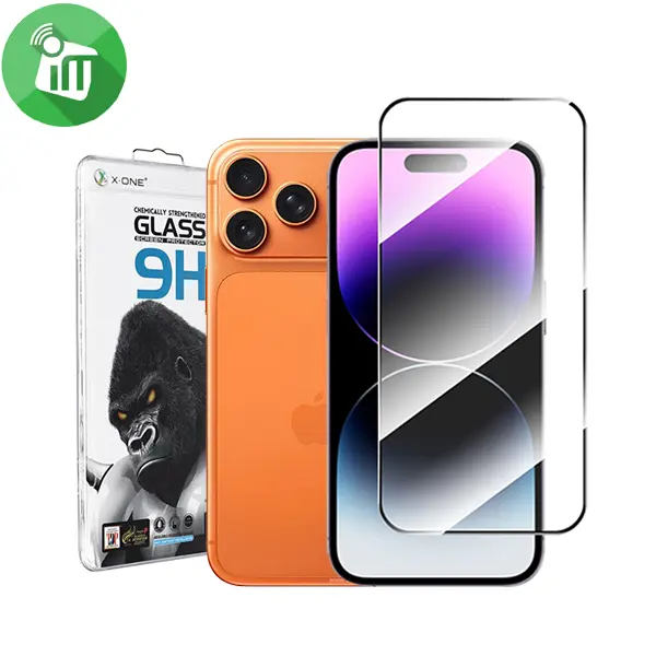 X.One 2.5D Full Coverage Gorilla Series Glass Screen iPhone 17 Pro Max