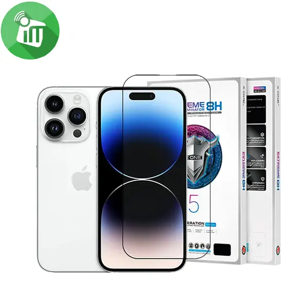 X.One Extreme 2.5D Full Coverage Shock Eliminator (5th) Screen iPhone 14 Pro Max