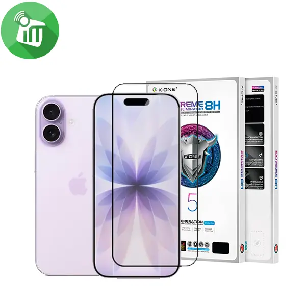 X.One Extreme 2.5D Full Coverage Shock Eliminator (5th) Screen iPhone 17