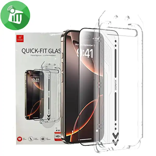 Xundd AXE Glass 2.5D Full Screen Protector iPhone 16 Pro Max (Quick-Fit)